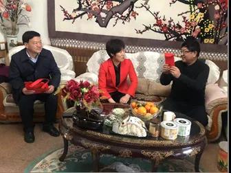 春節(jié)前夕酒泉市國資委領導看望慰問敦煌種業(yè)老干部老黨員、困難職工